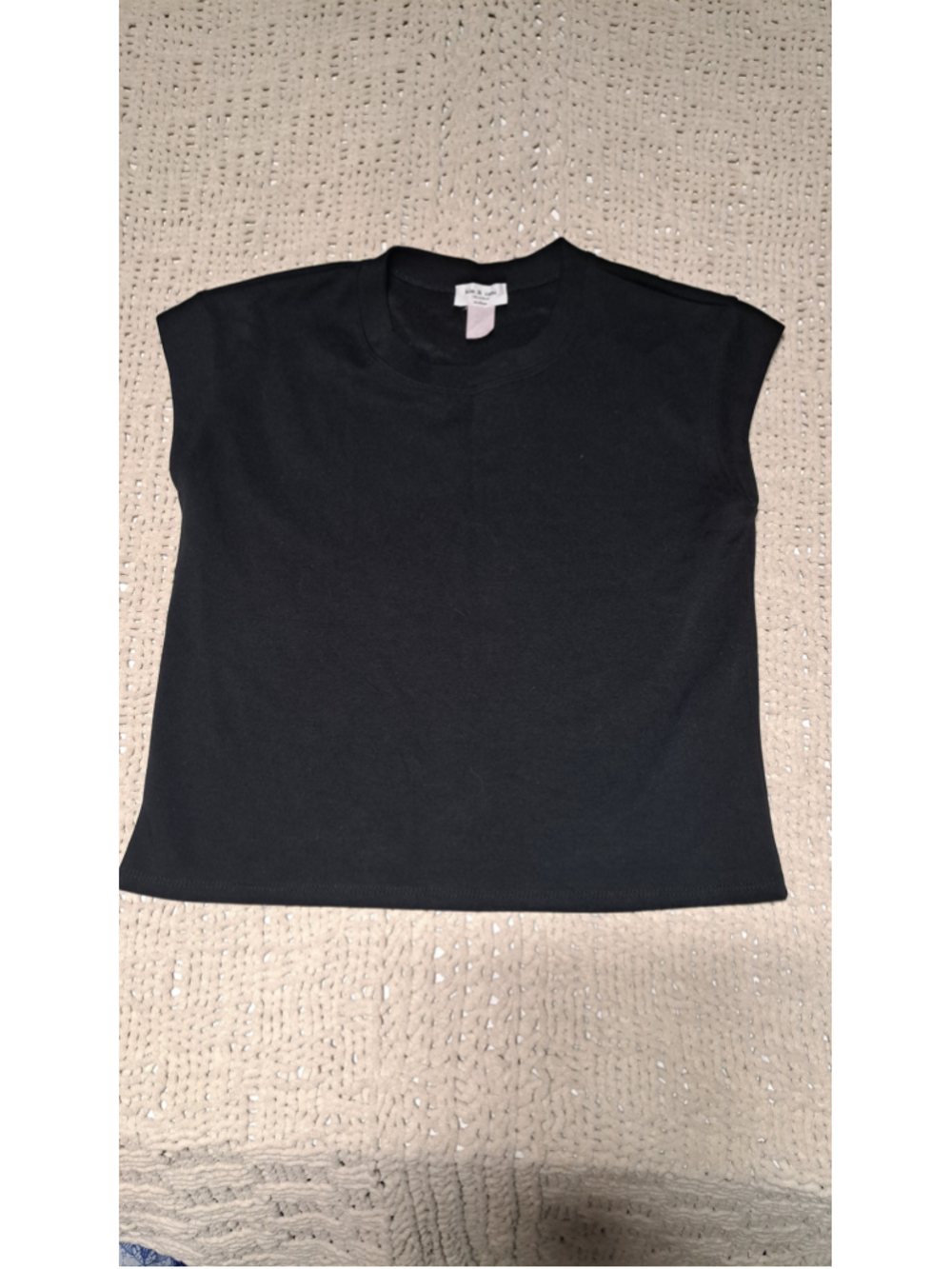 Women's Kim & Cami Black Short Sleeve Tee Size M